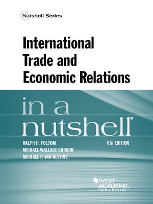 cover image of International Trade and Economic Relations in a Nutshell